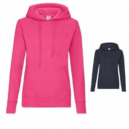 Женское худи Fruit of the Loom Hooded Sweat Ladies